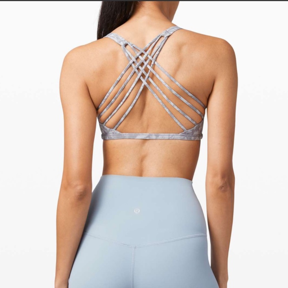Free To Be Bra Wild *Light Support, A/B Cup in Ice Grey Multi size 6